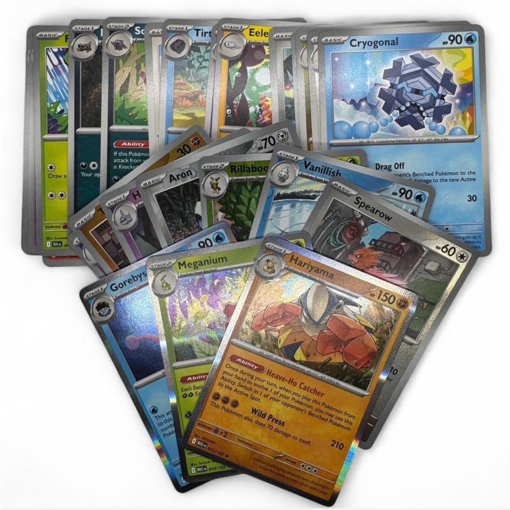25 Cards Guaranteed Holos Trading Cards - Poké Pulls Pocket Pack Pokemon